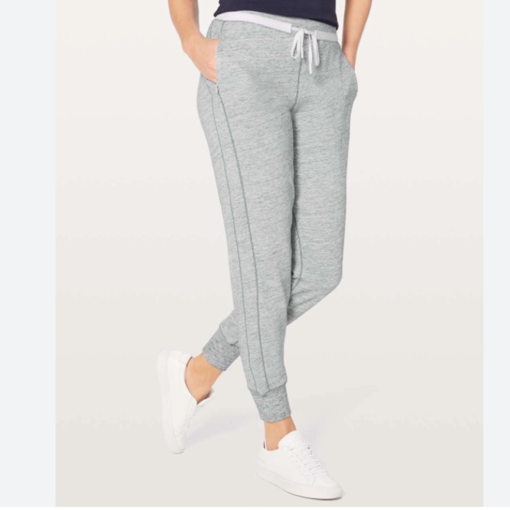 Lululemon Cool & Collected Jogger in Heathered Space Dyed‎ Nimbus 10